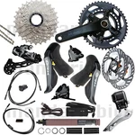 Shimano Grx DI2 RX815 Electric Groupset 2X11SPEED W/RX600 Crank & CL800 New. Fixed Price $1522.79.