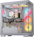 Corsair 3500X Argb Panoramic Mid-tower Pc Case 3X Pre-installed Fans, White. Fixed Price $94.95.