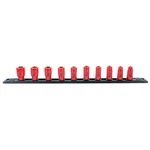 Whiteside 31393 Wiha Tools 1/4" Square Drive Socket Set On Rail Includes Insul.. Fixed Price $188.58.