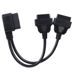 Ttxspp Right Angle OBD2 Splitter Y Cable, 16 Pin Male To Black. Fixed Price $14.48.