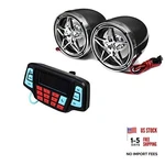 Xyc 3" Motorcycle Weatherproof Bluetooth Wireless Silver &black Star Speaker. Fixed Price $57.20.