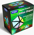 Tosy Magnet Pyramid Glow 1 Cube Transforms Billion Shapes Uv Butterfly Puzzle!. Fixed Price $29.95.