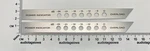 Pioneer CS-822 Power Meter Badges Custom Reproduction Aluminum Self Stick Pair. Fixed Price $15.00.
