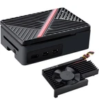 Geeekpi Case For Raspberry 5, Abs With Armor Lite V5 Heatsink Fan. Fixed Price $21.99.
