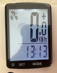 Nellvita Wireless Biking Computer: Waterproof Speedometer With 3'' Display * New. Fixed Price $27.50.